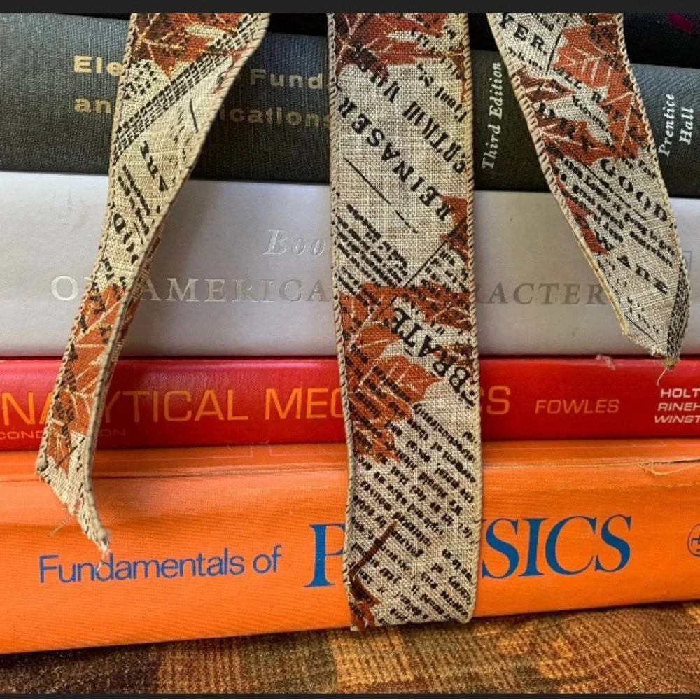 Fall Decor Book Stack - Picture 5 of 9